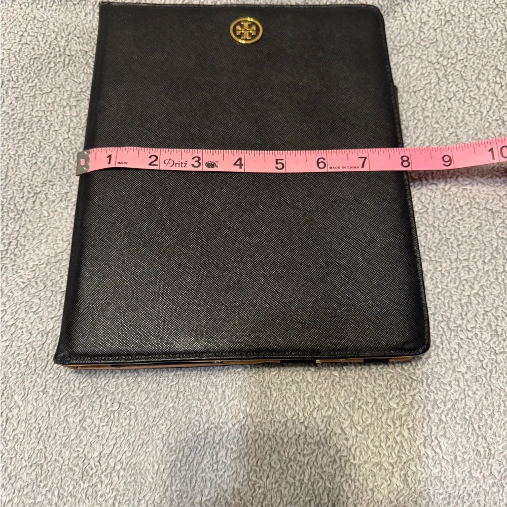 Tory Burch Black and Gold iPad Case